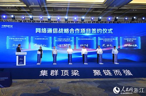 浙江 搶占網(wǎng)絡(luò)通信產(chǎn)業(yè)發(fā)展制高點，塑造數(shù)字經(jīng)濟新優(yōu)勢